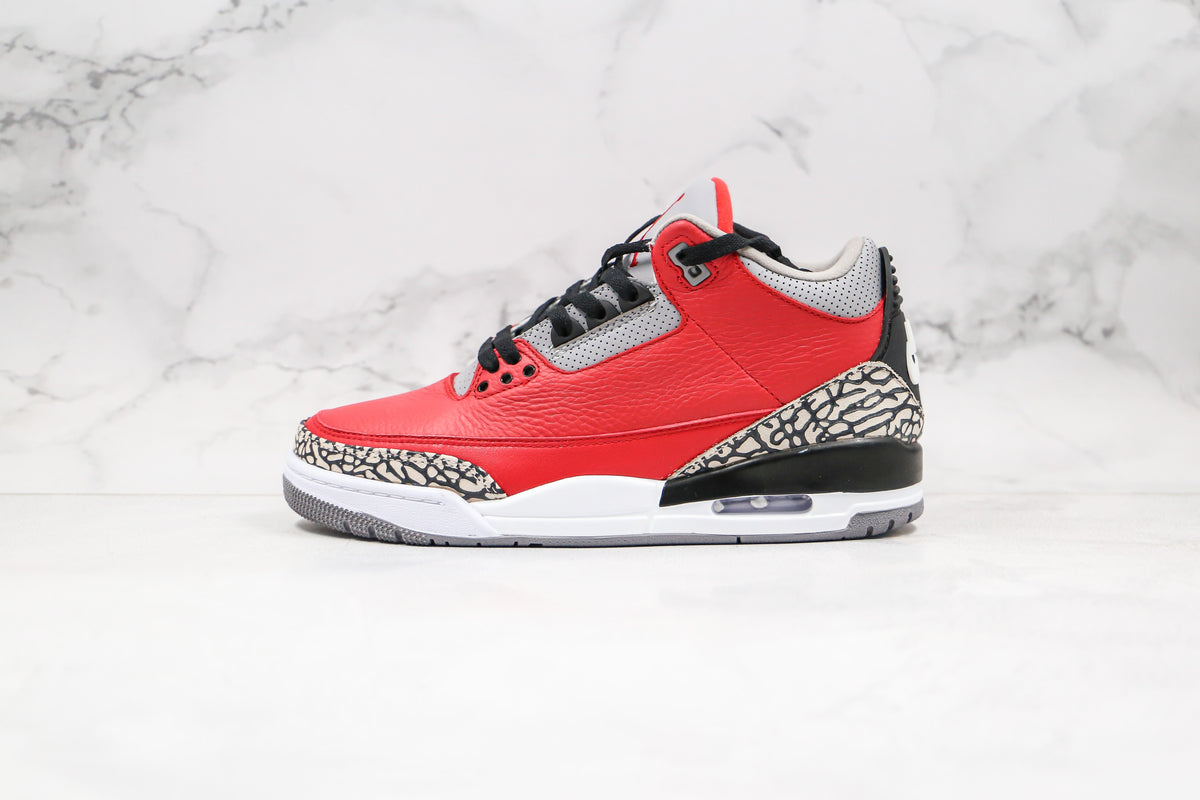 Jordan 3 Retro Unite Fire Red