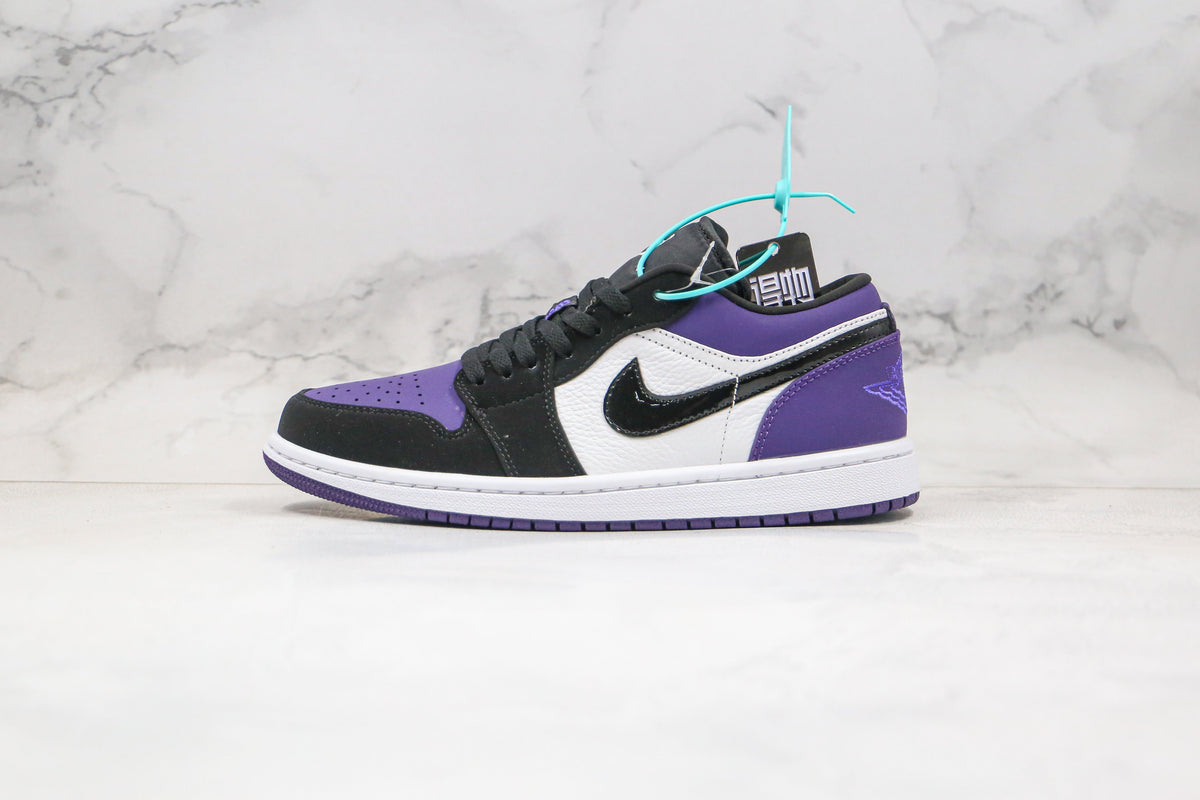 Jordan 1 Low Court Purple