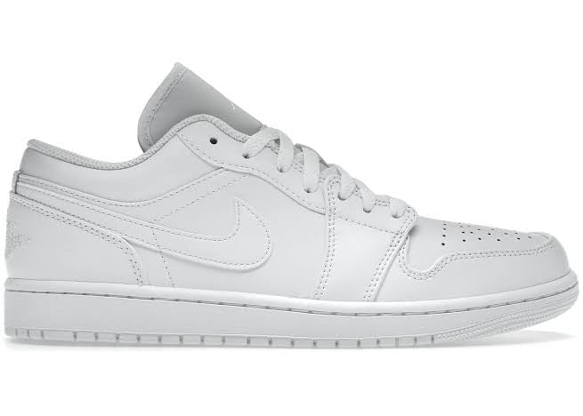 Jordan 1 Low Triple White