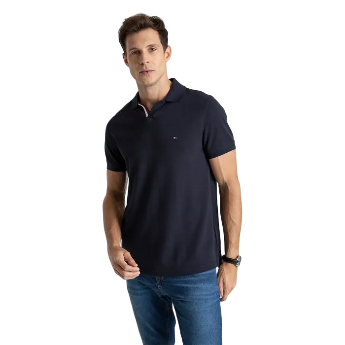 CAMISETA POLO MASCULINA TMH GOLA V REGULAR FIT