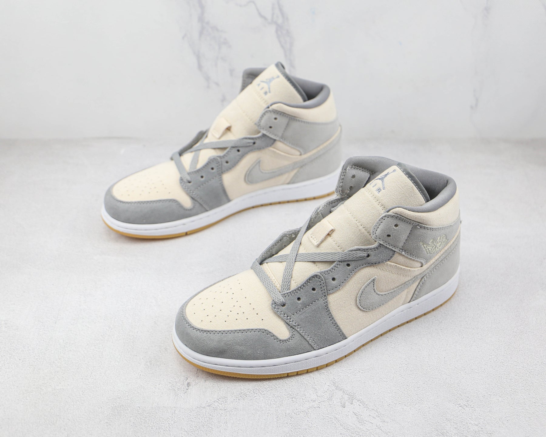 Jordan 1 Mid SE Coconut Milk Particle Grey