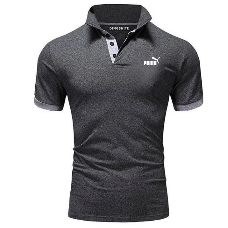 CAMISETA POLO MASCULINA PU MA BORDADO